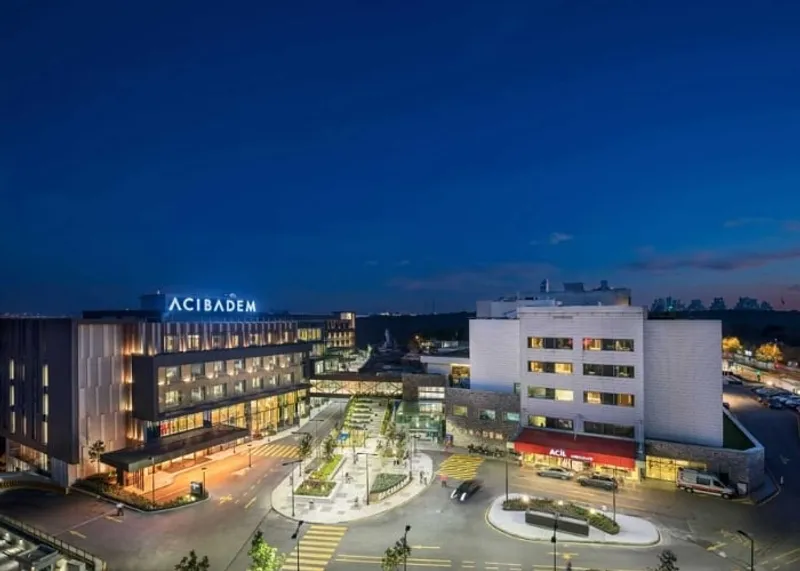 Modern treatment facilities at Acıbadem Beauty Center in Istanbul.